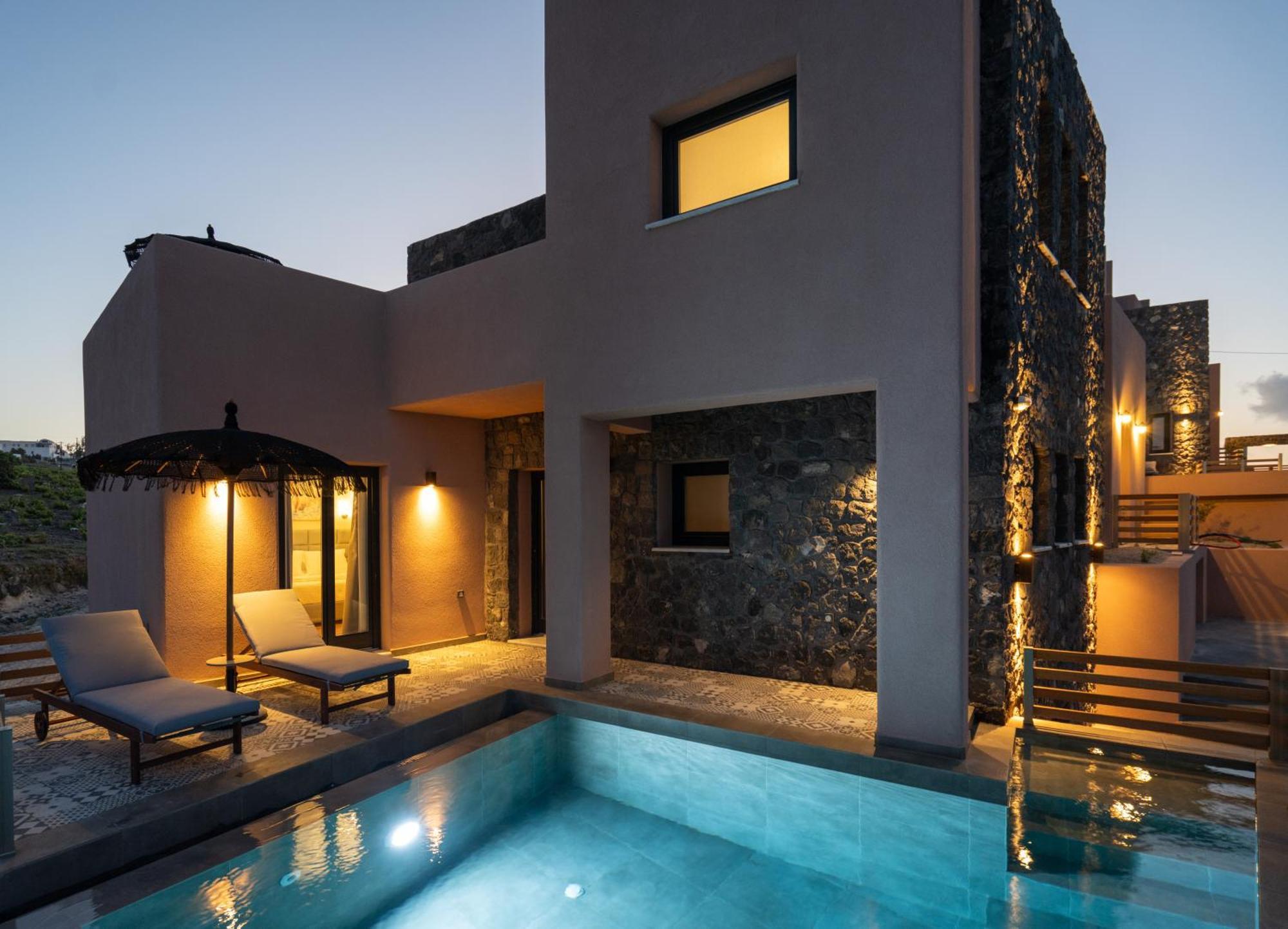 Golden Moments Luxury Stone Villas A Mesaria Exterior foto