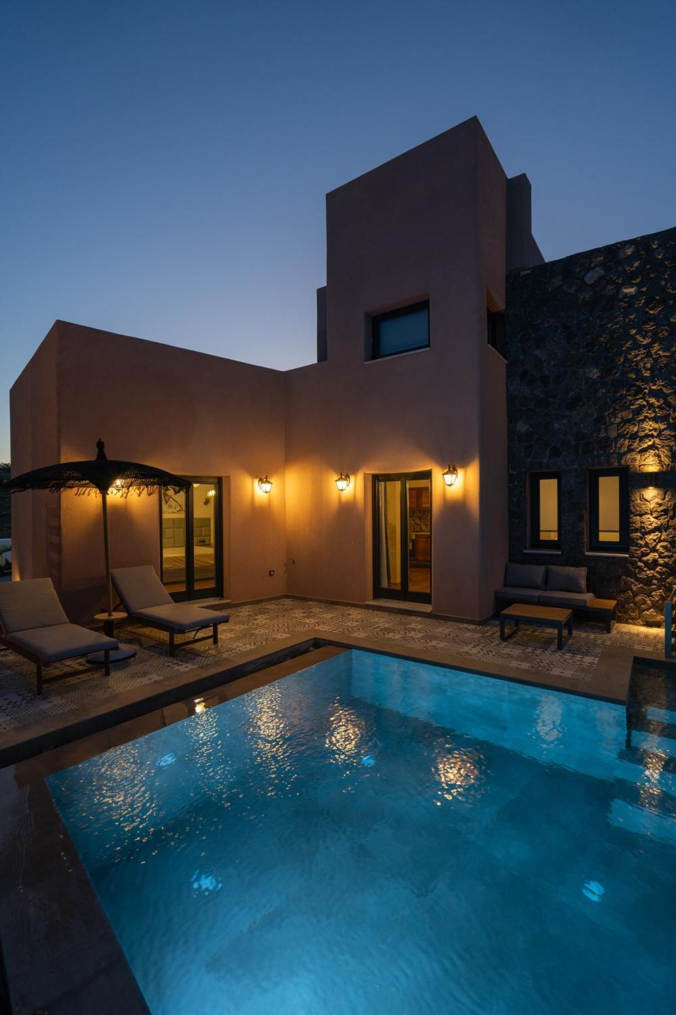 Golden Moments Luxury Stone Villas A Mesaria Exterior foto